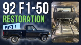 OBS 1992 F150 RESTORATION  Part 1 [upl. by Acirdna110]