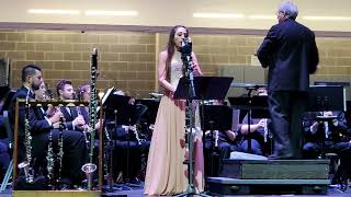 2024 NEISD Middle School Region Bass Clarinet Lyrical Etude [upl. by Dorena]