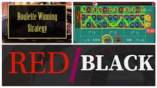 Red Black ROULETTE System [upl. by Airdnassac]