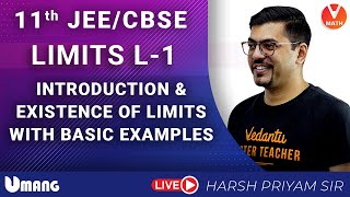 Limits L1  Class 11  Introduction and Existence Of Limits With Basic Examples  Vedantu Math [upl. by Lock]