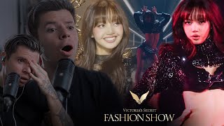 LISA ‘ROCKSTAR’ amp ‘MOONLIT FLOOR’ VICTORIA SECRET Fashion Show REACTION  DG REACTS [upl. by Hendon]