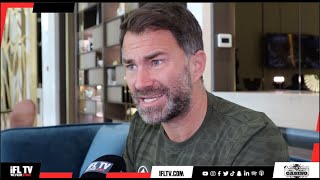 WE PSSED EACH OTHER OFF  EDDIE HEARN REVEALS FRANK WARREN SAUDI MEETING  AJWILDER NOT SIGNED [upl. by Leamse]