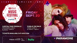 Paramore  iHeartRadio Music Festival TMobile Arena Las Vegas NV USA Sep 20 2024 2160p 4K [upl. by Lobel]