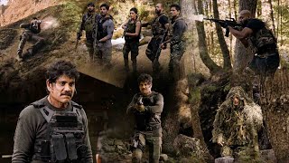 Nagarjuna Biggest Blockbuster Movie Ultimate Forest Action Scene  Kotha Cinema [upl. by Stoll]