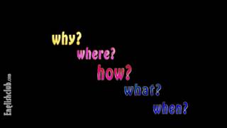 Question Word Song [upl. by Venu]