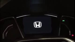 PAINEL NOVO HONDA CIVIC 2017 [upl. by Naired329]