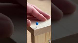 Nailing timber woodworking nails youtubeshorts [upl. by Eylrahc]