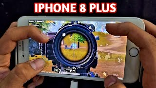 IPHONE 8 PLUS IN 2023  best 4FINGERS CLAW PUBG HANDCAM [upl. by Randal44]