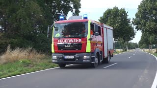 Vegetationsbrand TSFW Freiwillige Feuerwehr Salzgitter Ortsfeuerwehr Ohlendorf [upl. by Elvah]