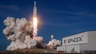 Elon Musks Space Xs Falcon 9 Mission  the launch [upl. by Damien431]