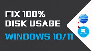 NEW Fix  100 Disk Usage Windows 1011 2024 UPDATED [upl. by Gracia]