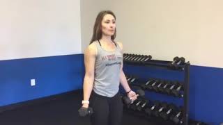 Dumbbell Eccentric Bicep Curl [upl. by Cralg800]