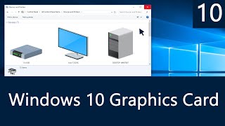 Windows 10  How to Check Which Graphics Card You Have [upl. by Cyb933]