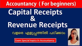 Capital Receipts and Revenue Receipts  Malayalam [upl. by Twitt]