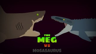 The Meg VS Mosasaurus a Jurassic World and The Meg crossover fanflim  part 12 [upl. by Eugenides85]