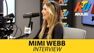 Mimi Webb On Working With Ryan Tedder And Visiting NYC [upl. by Lhamaj]