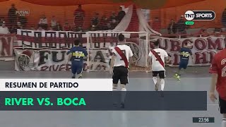 Resumen de River vs Boca  Fecha 27  Futsal AFA [upl. by Durwood]