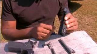 9mm Hand Gun Operation amp Safety  How To Lubricate A Handgun [upl. by Heinrich]