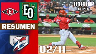 Resumen  Leones del Escogido vs Estrellas Orientales  Serie Regular Lidom 20242025 2112024 [upl. by Veriee]