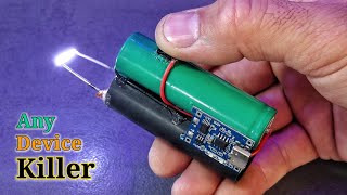 DIY Any Device Killer  High Voltage USB Killer [upl. by Airetnohs]