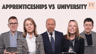 Apprenticeships vs university which is best  FT Schools [upl. by Eirrej297]