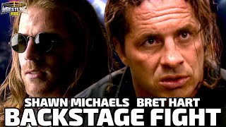 The 1997 Bret Hart amp Shawn Michaels Backstage Fight [upl. by Attey]