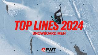 Best Snowboard Men Lines of the 2024 Season [upl. by Mot246]