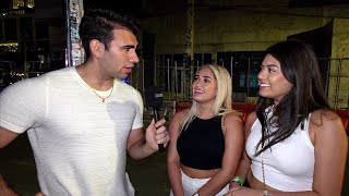 INTERVIEWING GIRLS IN MIAMI [upl. by Nilkoorb]