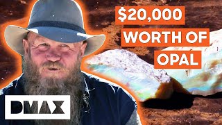 The Bushmen Hit the Jackpot with a Limited Crew  Outback Opal Hunters [upl. by Calva]