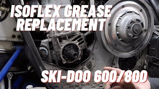 Ski Doo Crank Bearing Isoflex Regrease [upl. by Sellma]