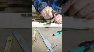 Installing a French Paumelle Hinge [upl. by Eniamurt944]