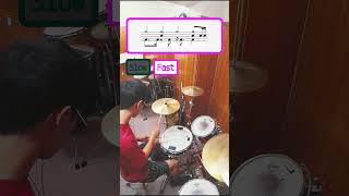 Polyrhythm  Polyrhythmic Beat drumlessons drumming drums [upl. by Riordan578]