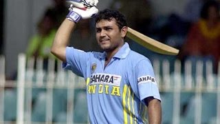 Virender Sehwag 1st odi century in Cricket  India vs Newzealand Highlights [upl. by Hassadah104]