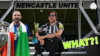 Sandro Tonali UNVEILED  St James’ Park  Newcastle In Talks For Leonardo Bonucci [upl. by Silvan541]