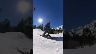 Skiing with armada arv 106’s carving butter steezy sundance armada [upl. by Llewen]