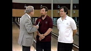 Candlepin Bowling  Rick Bourassa vs Tom Olszta [upl. by Undis676]