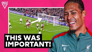 I COULD GET A COUPLE OF GOALS AS A STRIKER 😅 Virgil van Dijk  Uncut [upl. by Cerell]