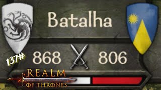 137 BATTLE VS LORDS LANNISTER 868 X 806 MOUNTampBLADE 2 REALM OF THRONE PT BR GAME PLAY [upl. by Naivaj]