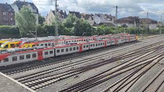 Gießen Bahnhof Germany  Train Station Giessen Germany [upl. by Sanjiv]