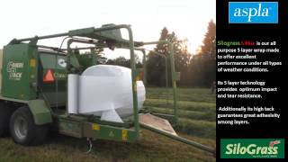 Silograss 5 Plus silage wrap [upl. by Ahsenal]