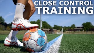 How To Improve Close Ball Control  Full Individual Ball Mastery Training Session [upl. by Llemart]