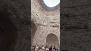 Centre Dome of Diocletian Palace Split Croatia travel [upl. by Aeniah]