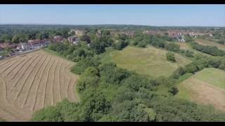 Battle Fields of 1066 The Battle of Hastings From The Air [upl. by Aneba]