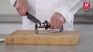 How To Sharpen Your Knife Using The Sharp Select Pull Through Sharpener [upl. by Brackely]