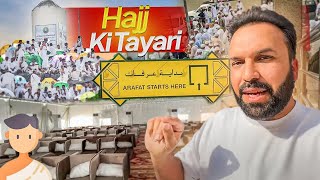 Hajj 2024 New Updates  Makkah Mein Hajj Ki Tayariyan  Arafat VIP Tents [upl. by Nivrek]