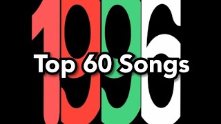 Top 60 Songs of 1996 [upl. by Llehcear30]