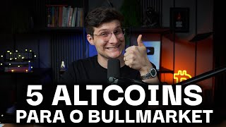 5 ALTCOINS COM MAIOR POTENCIAL EM 2025 [upl. by Esilehs]