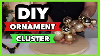 NEW CHRISTMAS DECORATION IDEAS  How To Make A Christmas Ornament Clusters  ramon at home [upl. by Ingrid973]