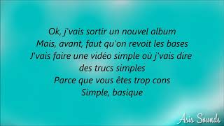 OrelSanBasique paroles [upl. by Eissim]