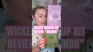 ✨HONEST REVIEW✨👀rem beauty x WICKED makeup kits PART ONE “GALINDA” wicked makeup [upl. by Tasiana]